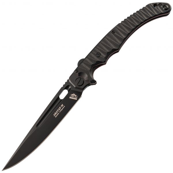 Складной нож Аватар-М Black Нокс, сталь D2 , рукоять G10