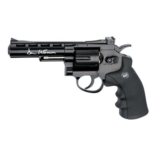 Пневматический револьвер ASG Dan Wesson 4" Grey